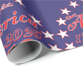 Amerika 250 cadeaupapier (Rol Hoek)