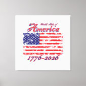Amerika 250 canvas afdruk (Voorkant)