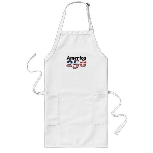 Amerika 250 Design Lang Schort (Voorkant)