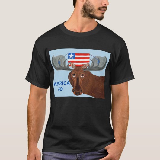 Amerika 250 Eland T-shirt (Voorkant)