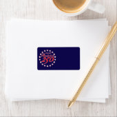 Amerika 250 etiket (Insitu)