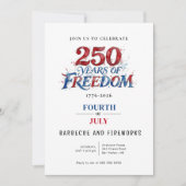 Amerika 250 Feestviering Kaart (Voorkant)