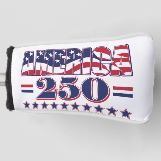 Amerika 250 golfheadcover (Voorkant)