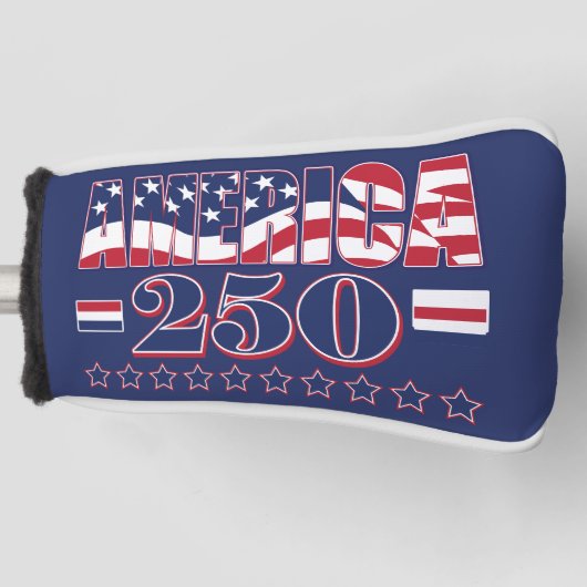 Amerika 250 golfheadcover (Voorkant)