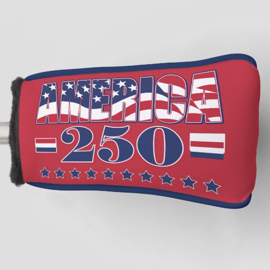 Amerika 250 golfheadcover (Voorkant)