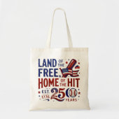 Amerika 250 Honkbal | 4 juli 2026 Tote Bag (Voorkant)