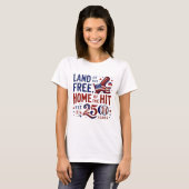 Amerika 250 Honkbal T-shirt | 4 juli 2026 (Voorkant volledig)