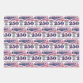 Amerika 250 inpakpapier vel (Voorkant 2)