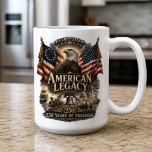 Amerika 250 Jaar 1776 2026 4 juli Koffiemok