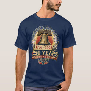 Amerika 250 Jaar 1776–2026 Liberty Bell T-Shirt