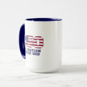 Amerika 250 Jaar 250e Verjaardag Onafhankelijkheid Mok (Voorkant links)