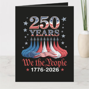 Amerika 250 Jaar 4 juli Kaart