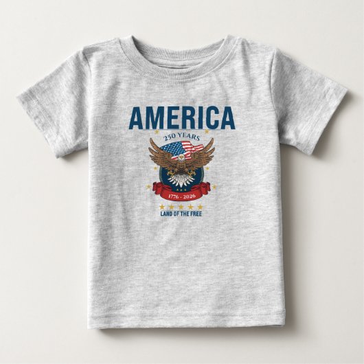 Amerika 250 Jaar Adelaar Patriottisch Rood Wit Bla (Voorkant)