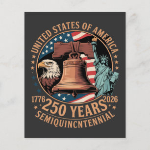 Amerika 250 Jaar Flyer