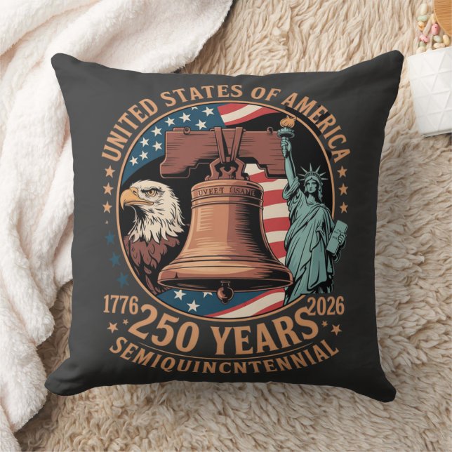 Amerika 250 Jaar Kussen (Deken)