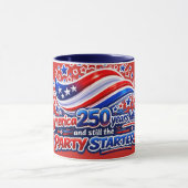 Amerika 250 Jaar Later Nog Steeds de Feeststarter Mok (Midden)