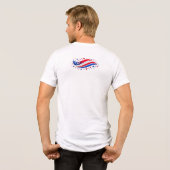 Amerika 250 Jaar Later Nog Steeds de Feeststarter Tri-Blend Shirt (Achterkant volledig)