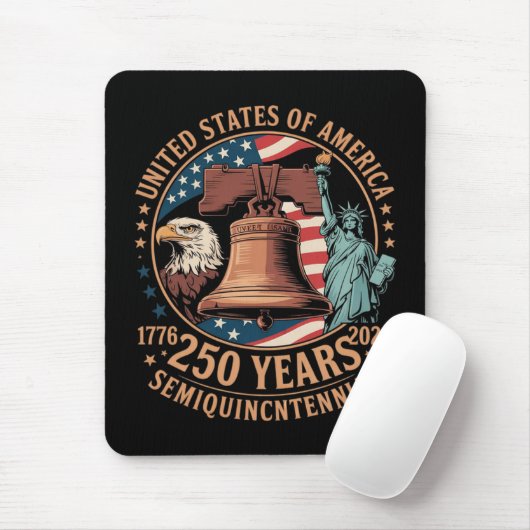 Amerika 250 Jaar Muismat (Met muis)