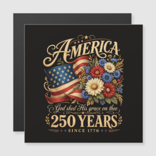 Amerika 250 jaar sinds 1776 bloemengeschenk patrio