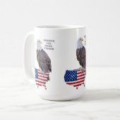 Amerika 250 jaar sterk koffiemok (Voorkant links)