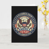 Amerika 250 Jaar Viering 4 juli 2026 E Pluri Kaart (Gele Bloem)