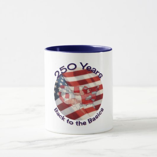Amerika 250 Jaar Viering Mok (Midden)