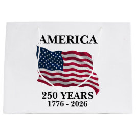 Amerika 250 Jaar Vlag Groot Cadeauzakje