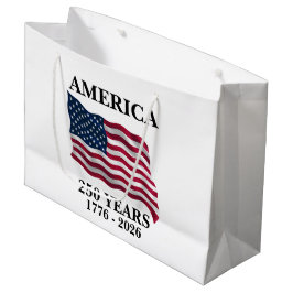 Amerika 250 Jaar Vlag Groot Cadeauzakje