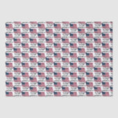Amerika 250 Jaar Vlag Tissuepapier (Voorkant)