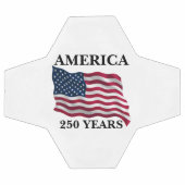 Amerika 250 Jaar Vlag Voetbal (Enkel)