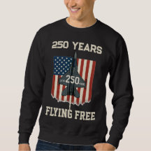 Amerika 250 Jaar Vrij Vliegend T-shirt - 1776-2026