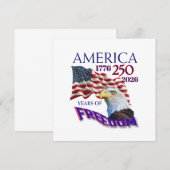 Amerika 250 jaar vrijheid (Voorkant / Achterkant)