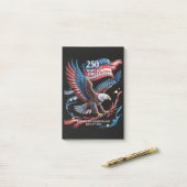 Amerika 250 Jaar Vrijheid 1776-2026 Post-it® Notes (Op bureau)
