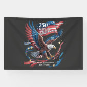 Amerika 250 Jaar Vrijheid 1776-2026 Spandoek (Horizontaal)