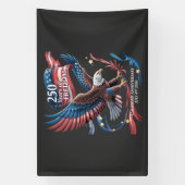 Amerika 250 Jaar Vrijheid 1776-2026 Spandoek (Verticaal)