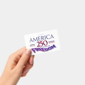 AMERIKA 250 JAAR VRIJHEID BADGE (Handheld)
