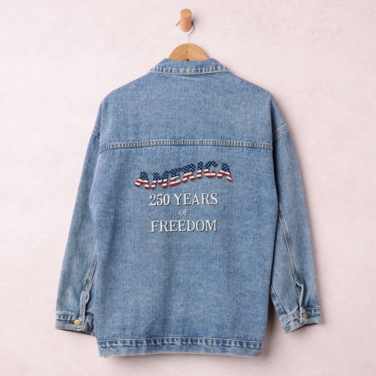 Amerika - 250 Jaar Vrijheid Denim Jacket (Hangar)