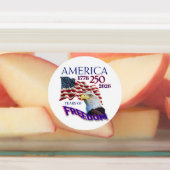 Amerika 250 jaar vrijheid labels (Aangebracht)