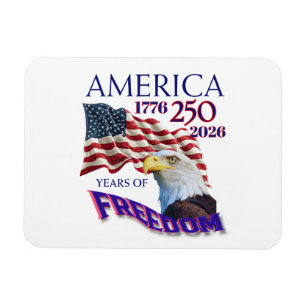 Amerika 250 jaar vrijheid magneet
