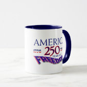 AMERIKA 250 JAAR VRIJHEID MOK (Voorkant rechts)