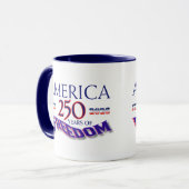 AMERIKA 250 JAAR VRIJHEID MOK (Voorkant links)