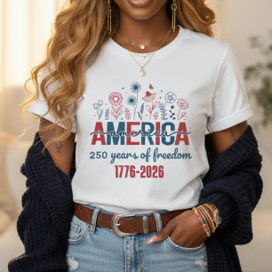 Amerika 250 Jaar Vrijheid Tri-Blend Shirt