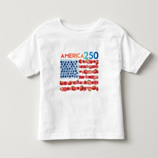 Amerika 250-jarig jubileum  kinder shirts (Voorkant)