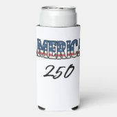 Amerika 250-jarig jubileum seltzer blikjeskoeler (Seltzer Achterkant)