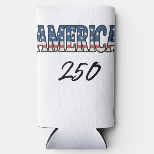 Amerika 250-jarig jubileum seltzer blikjeskoeler (Voorkant)