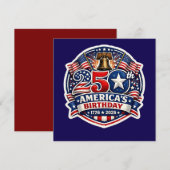 Amerika 250 kaart (Voorkant / Achterkant)