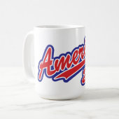 Amerika 250 koffiemok (Voorkant links)