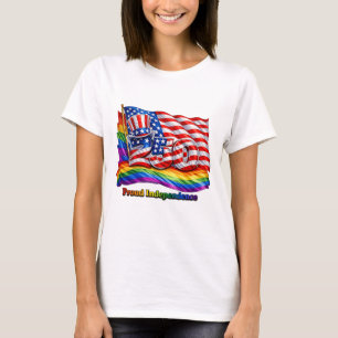 Amerika 250 LGBTQ trots T-shirt