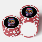Amerika 250 Lollypop Koe Poker Chips (Opstapeling)
