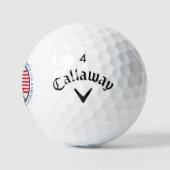 Amerika 250 Ontbrandende Vrijheid Golfballen (Logo)